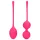 Loveline - bækkenbundskugler sæt - 2 stk - pink