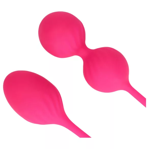 Loveline - bækkenbundskugler sæt - 2 stk - pink