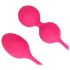 Loveline - bækkenbundskugler sæt - 2 stk - pink