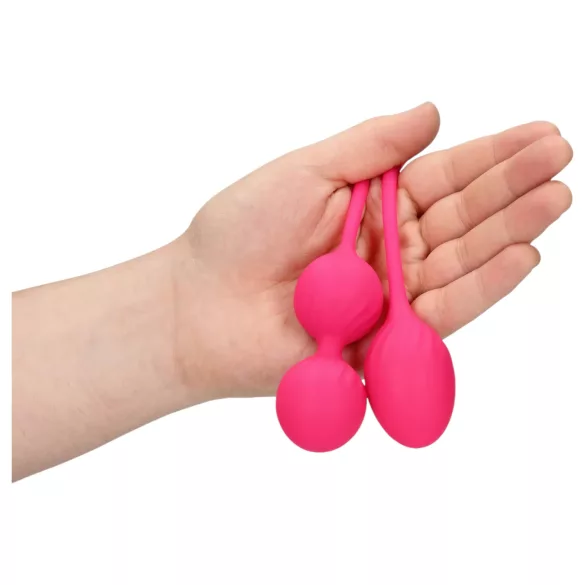 Loveline - bækkenbundskugler sæt - 2 stk - pink