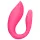 Loveline - parvibrator med fjernbetjening og genopladelig - pink