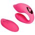 Loveline - genopladelig fjernbetjent par-vibrator (pink)
