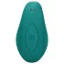 Loveline - parvibrator med fjernbetjening - genopladelig, vandtæt - grøn