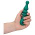 Loveline - opladelig perle analvibrator (grøn)