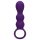 Loveline - genopladelig analkuglevibrator (lilla)