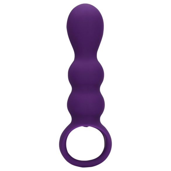 Loveline - genopladelig analkuglevibrator (lilla)