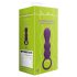Loveline - genopladelig analkuglevibrator (lilla)