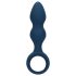 Loveline - ringformet anal dildo - mellemstørrelse (blå)