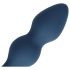 Loveline - ringformet anal dildo - mellemstørrelse (blå)