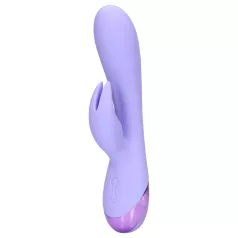   Loveline - klitorisvibrator med rabbit-arm - genopladelig - lilla