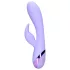 Loveline - klitorisvibrator med rabbit-arm - genopladelig - lilla