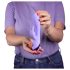 Loveline - genopladelig rabbit-vibrator (lilla)