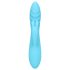 Loveline - vandtæt rabbit-vibrator med klitorisarm (blå)