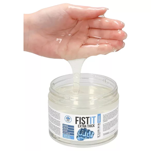 Fist It - ekstra tyk vandbaseret fisting glidecreme - 500 ml