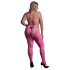 Ouch! - Selvlysende åben heldragt (pink) - XL-4XL