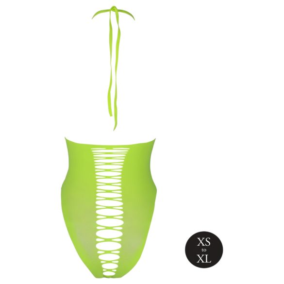 Ouch! - åben body - selvlysende - neon grøn
