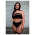 Le Désir Plus Size - 3-delt lingerisæt - sort (XL-4XL)