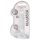 REALROCK - gennemsigtig realistisk dildo - gennemsigtig (19cm)