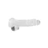 RealRock - realistisk dildo - gennemsigtig - 19cm