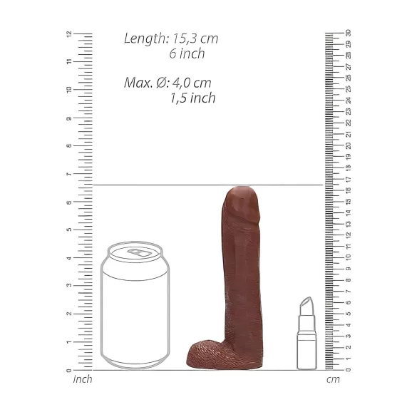 S-Line - Dicky - sæbe formet som en penis - med chokolade duft (210 g)