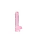 RealRock - dildo realistisk - pink - 15cm