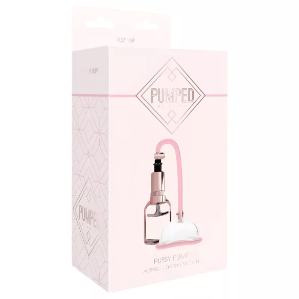 Pumped - håndholdt vagina pumpe - pink