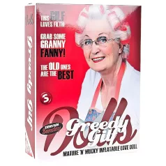 Greedy Gilf - oppustelig sexdukke - livagtig størrelse