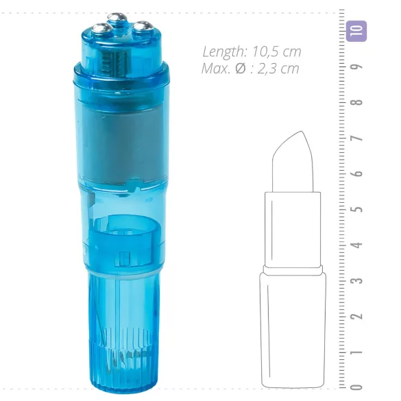 Easytoys - mini vibrator sæt - 5 stk - blå