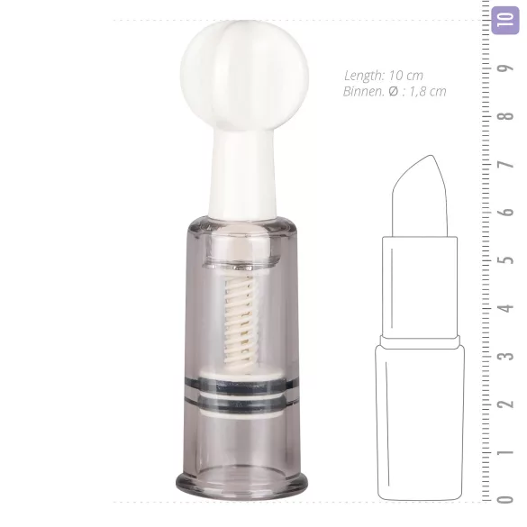 Easytoys - brystvorte- og vaginapumpe sæt - 3 stk