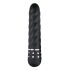 Easytoys Diamond Twirled - sort skruet stav vibrator