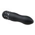 Easytoys Diamond Curved - mini stangvibrator (sort)