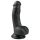 Easytoys - sugekop dildo med testikler (15cm) - sort
