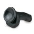 Easytoys - sugekop dildo med testikler (15cm) - sort