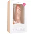 Easytoys - dildo med sugekop og testikler - natur - 17,5cm