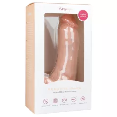 Easytoys - dildo med testikler og sugekop - 20cm - natur