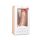 Easytoys - dildo med sugekop og testikler (20 cm) - naturfarvet