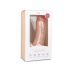 Easytoys - dildo med sugekop og testikler (20 cm) - naturfarvet
