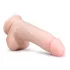 Easytoys - dildo med testikler og sugekop - 20cm - natur