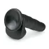 Easytoys - dildo med sugekop og testikler - 22,5 cm - sort