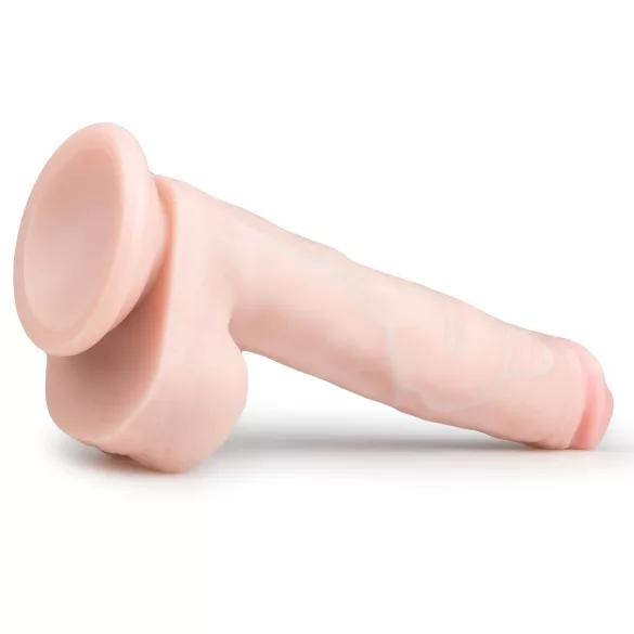 Easytoys - dildo med testikler og sugekop - stor - natur 26,5cm