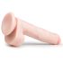 Easytoys - stor dildo med sugekop og testikler (26,5 cm) - naturlig