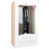 Easytoys - stor dildo med sugekop og kugler (26,5 cm) - sort