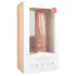 Easytoys - dildo med sugekop og testikler - stor - natur - 29,5cm