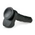 Easytoys - stor, sort dildo med sugekop og testikler (29,5 cm)