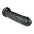 Easytoys - Ekstra stor dildo med sugekop (28,5 cm) - sort