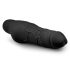 Easytoys Power Vibe - normal silikone penis vibrator (sort)