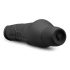 Easytoys Power Vibe - normal silikone penis vibrator (sort)