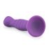 Easytoys - bølget dildo med sugekop (lilla)