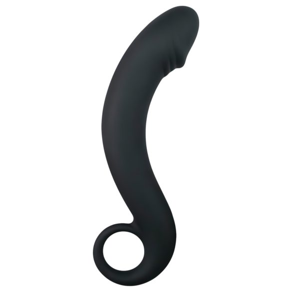 EasyToys Buet Dong - silikone anal dildo (sort)