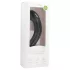 EasyToys - analdildo med bøjning - silikone - sort